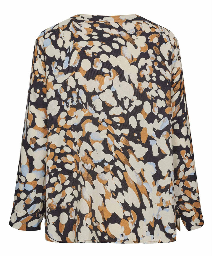 MASAI brun bluse - bakfra