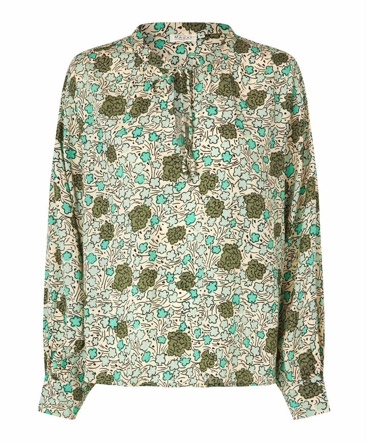 MASAI beige bluse - bakfra 1
