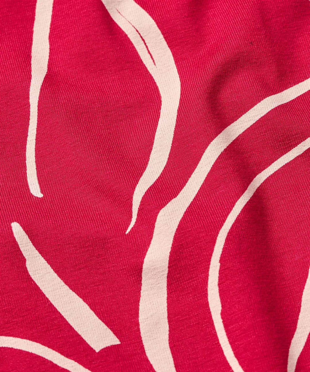 MASAI rød overdel t-shirt - detalj