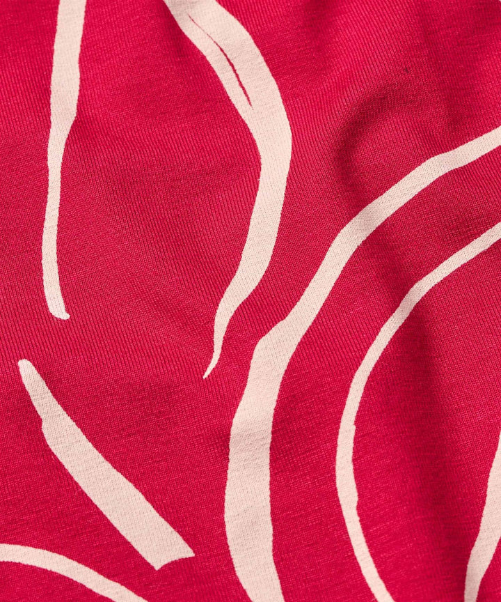 MASAI rød overdel t-shirt - detalj