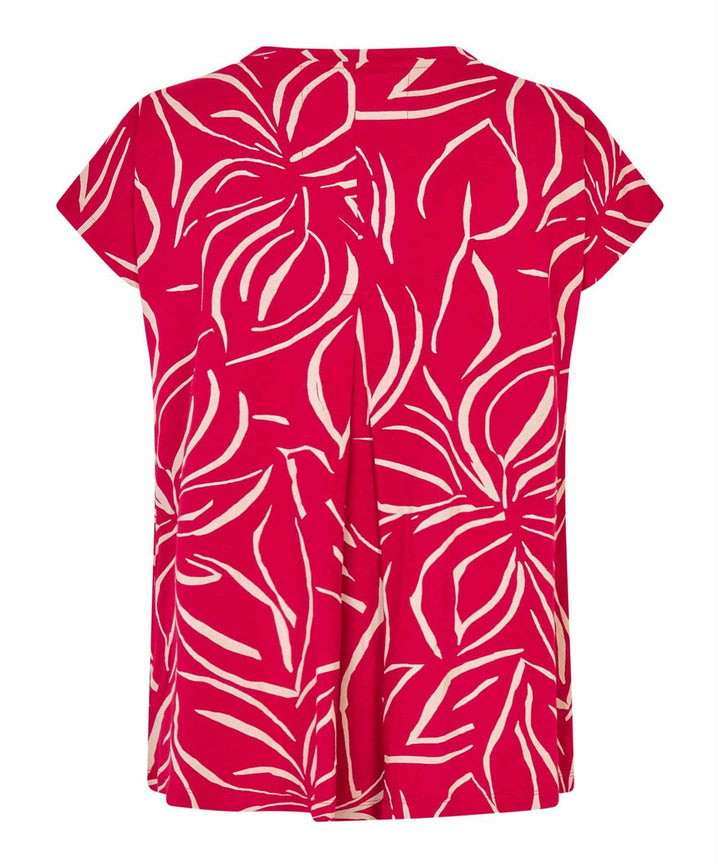 MASAI rød overdel t-shirt - bakfra
