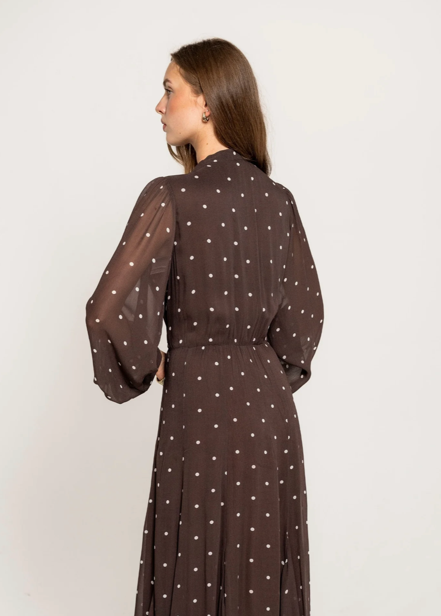 Daniella Dress, French Dot