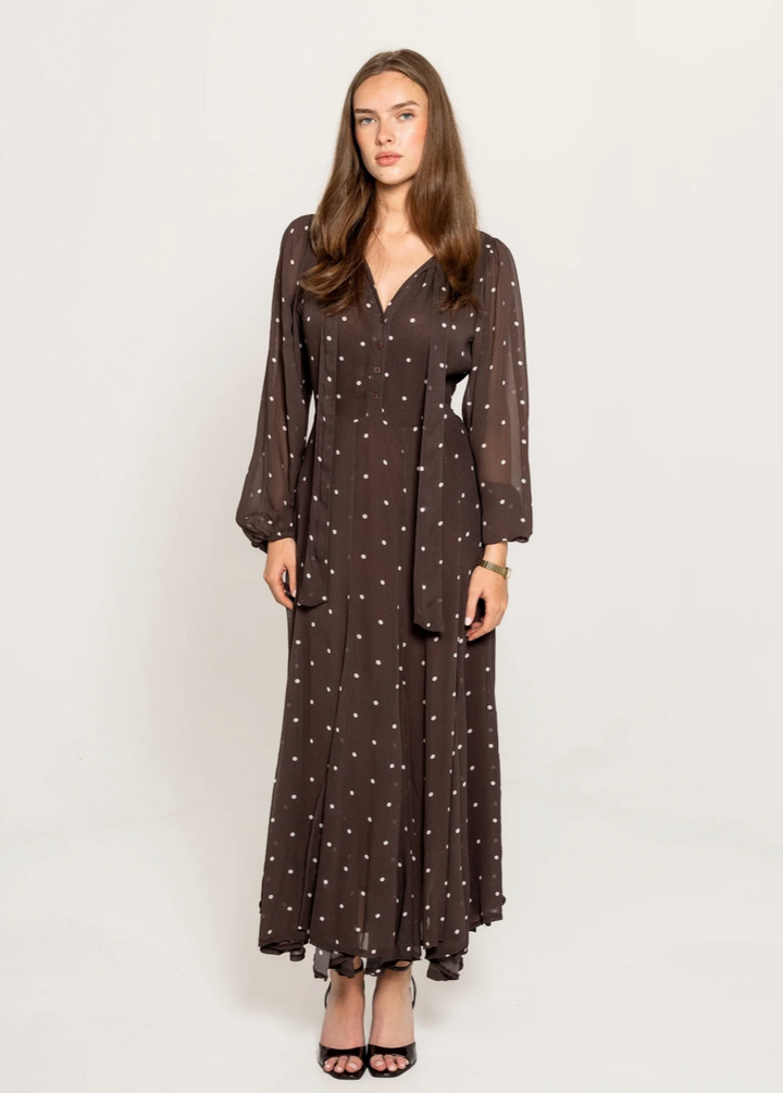 Daniella Dress, French Dot