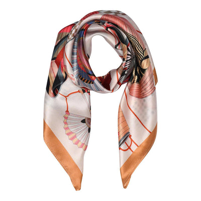 Talulla Silk Scarf, Godlen Ochre