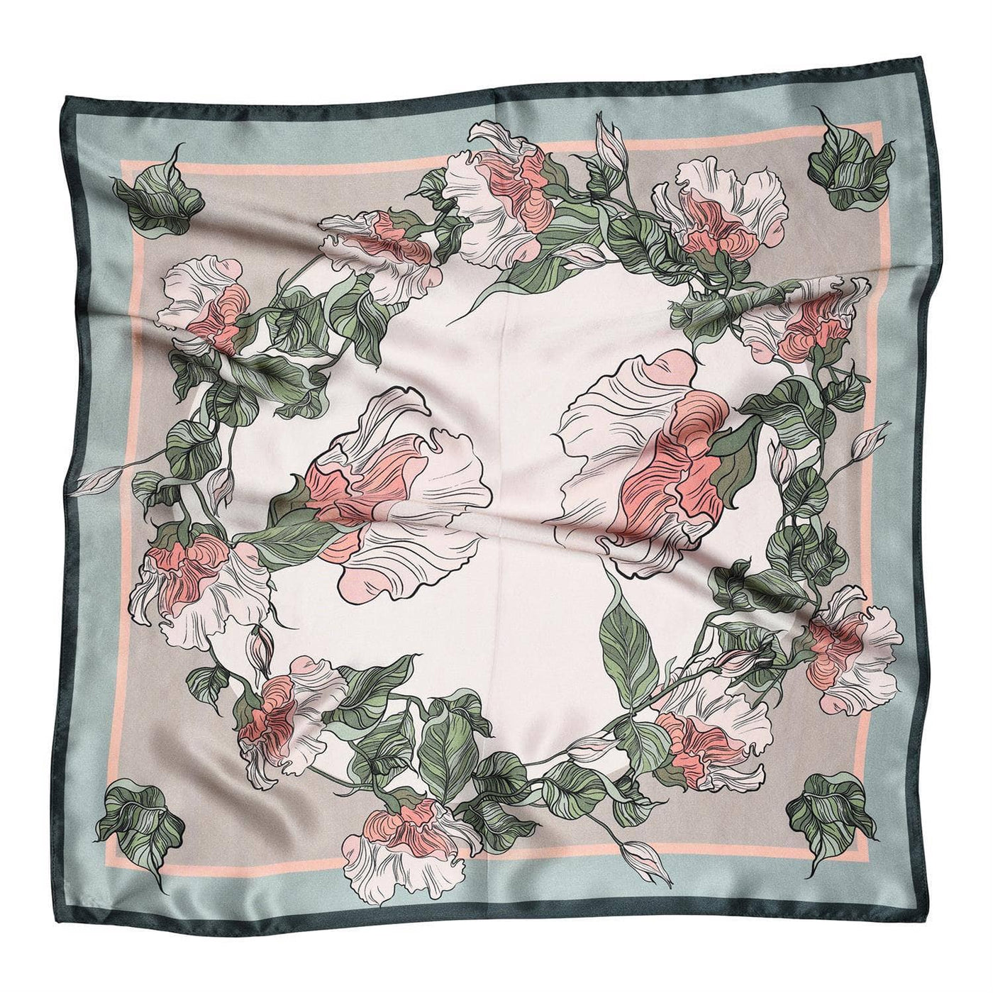 Tiffany Silk Scarf, Nostalgia Rose