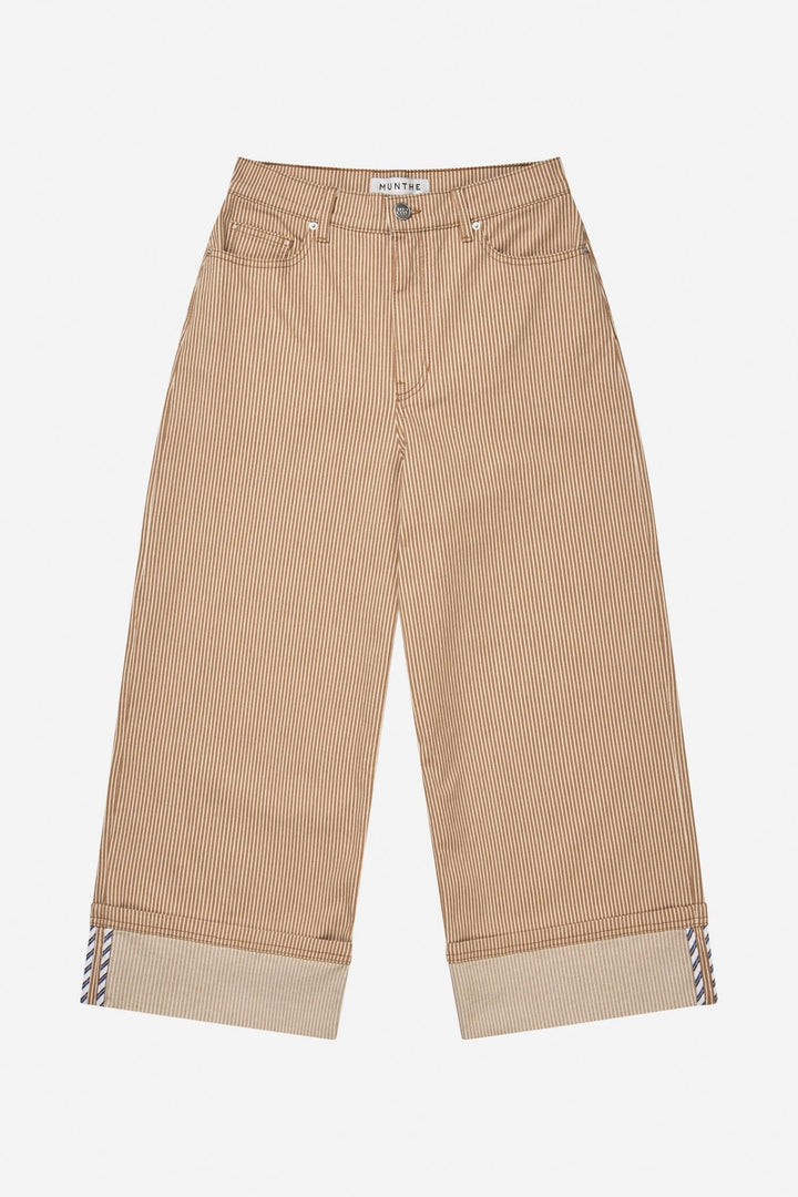 MUNTHE beige bukse jeans - forfra