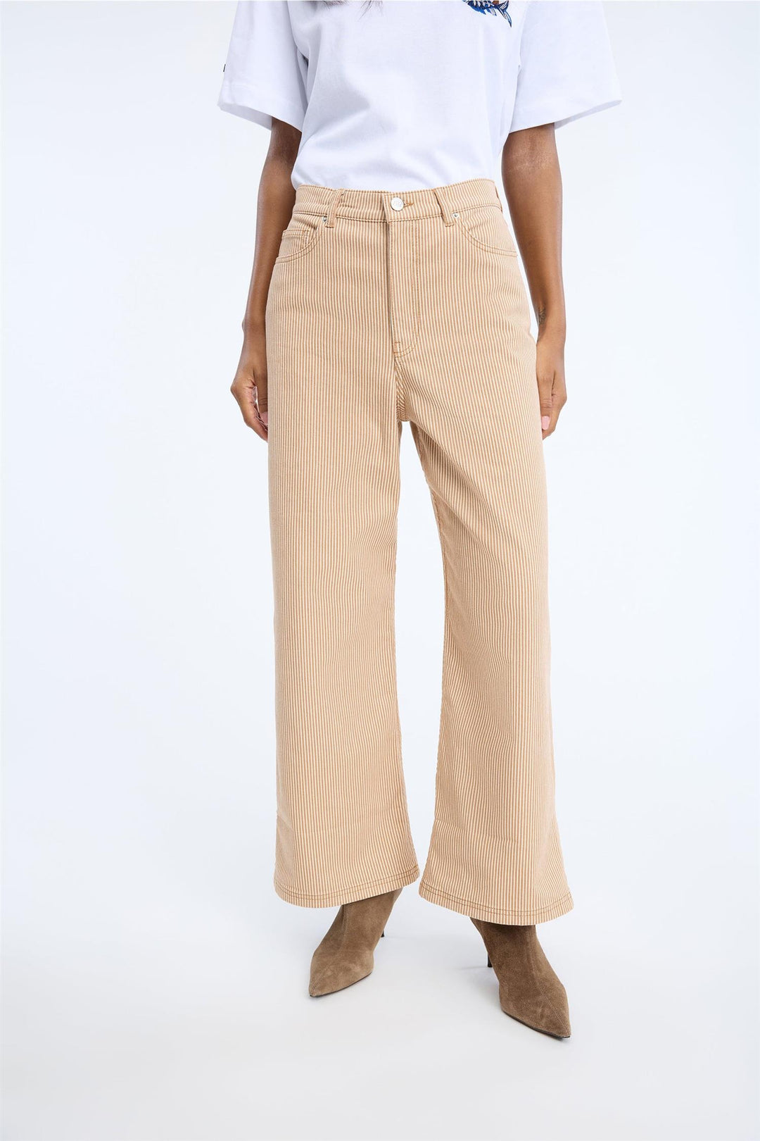 Navona Denim, Stripe Caramel