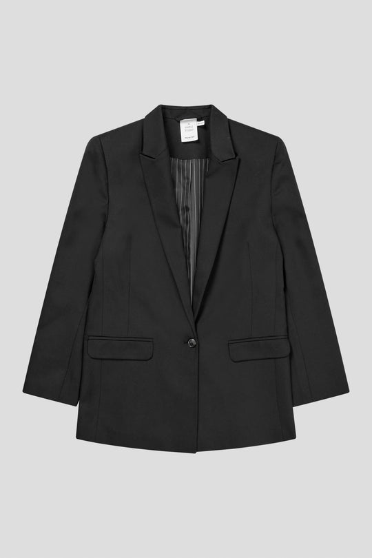 MUNTHE svart jakke blazer - forfra