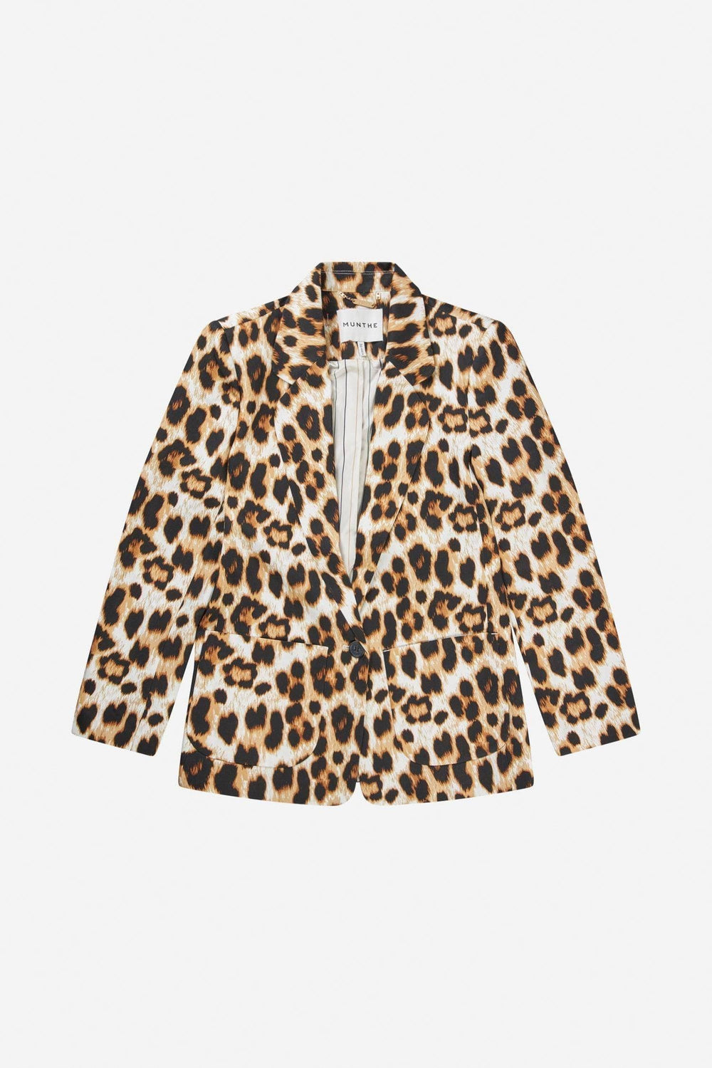 MUNTHE beige jakke blazer - forfra