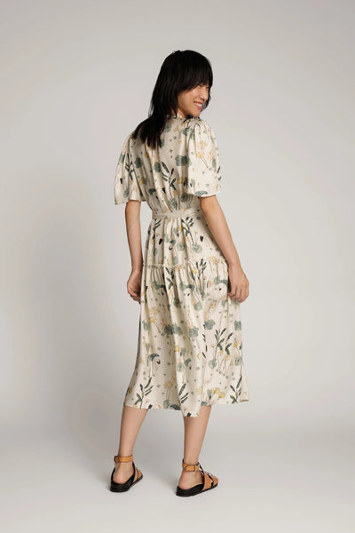 Kaikai Silk Dress, Ivory
