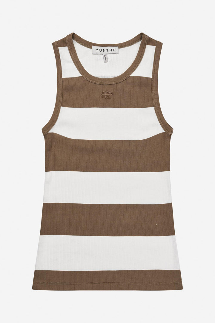 MUNTHE brun singlet - forfra
