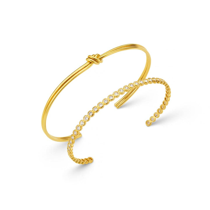 Orelia gull smykker armbånd - helfigur
