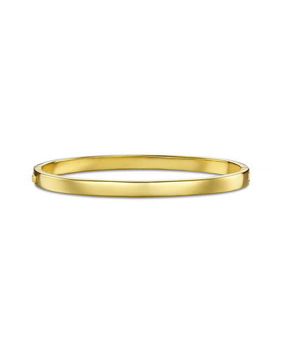 LUXE Crystal Starburst Hinged Bangle