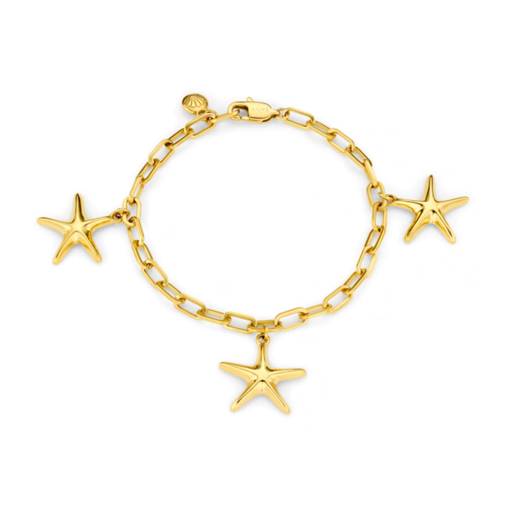 Luxe Starfish Charm Bracelet