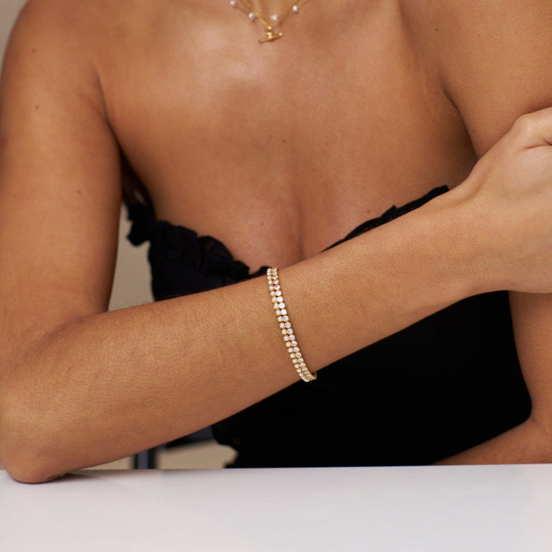 Orelia gull smykker armbånd - helfigur
