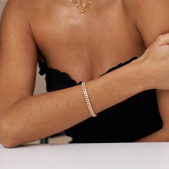 Orelia gull smykker armbånd - helfigur