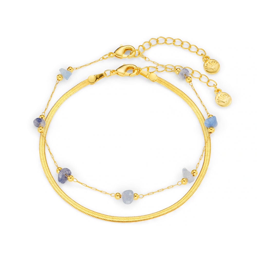 Orelia gull smykker armbånd - helfigur