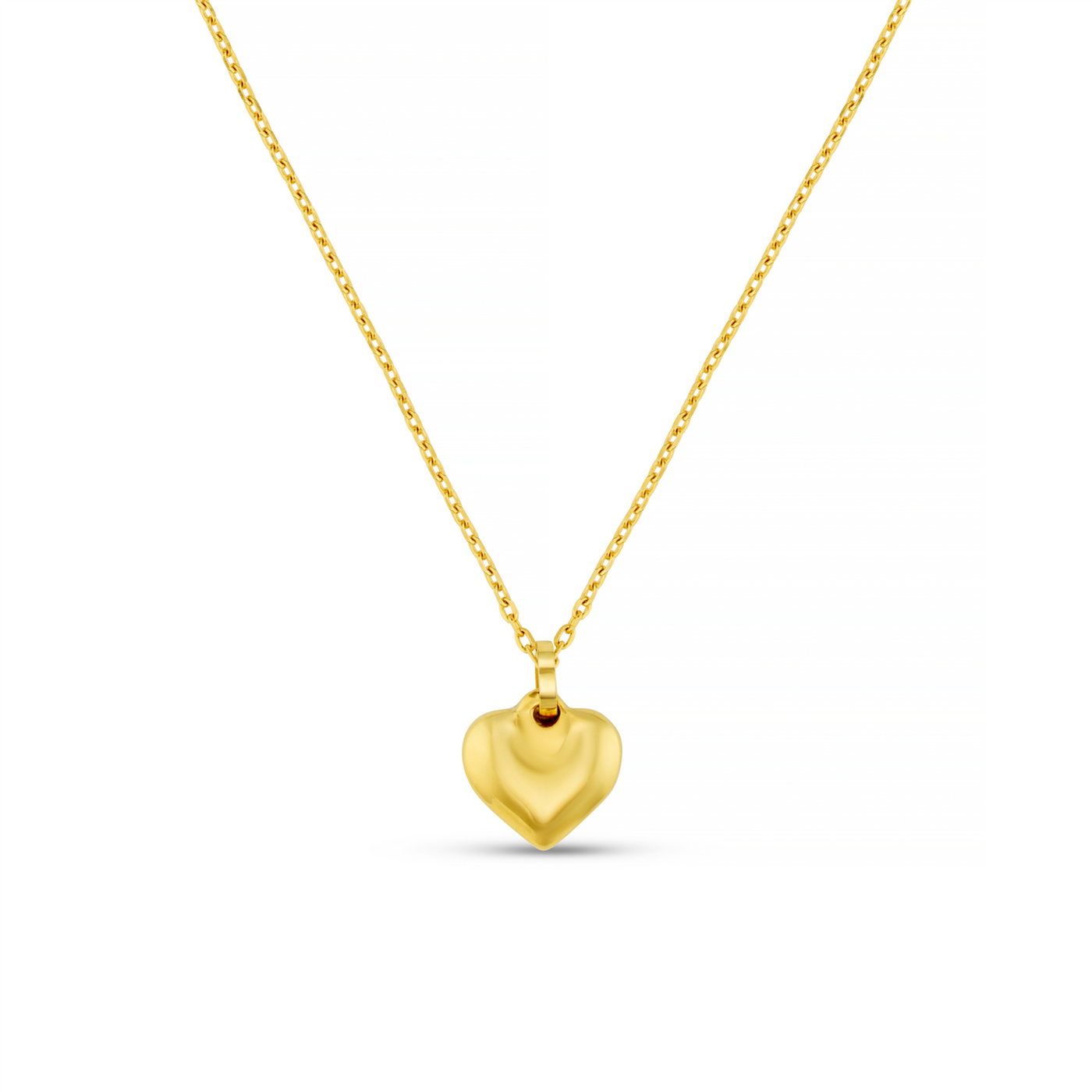 LUXE Domed Heart Necklace fra Orelia - bilde 3