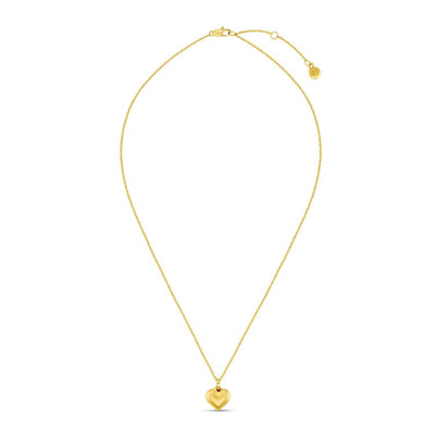 LUXE Domed Heart Necklace fra Orelia hos Tråkk Inn