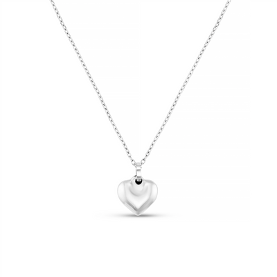 LUXE Domed Heart Necklace fra Orelia - bilde 3