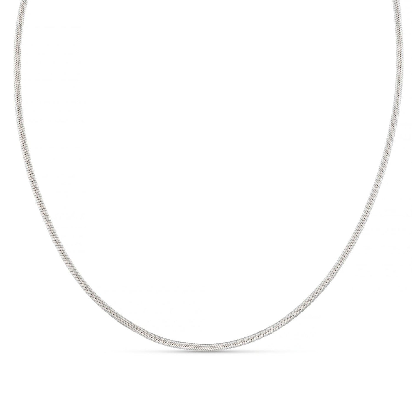 LUXE Flat Snake Chain Necklace fra Orelia - bilde 3