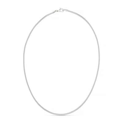 LUXE Flat Snake Chain Necklace fra Orelia hos Tråkk Inn