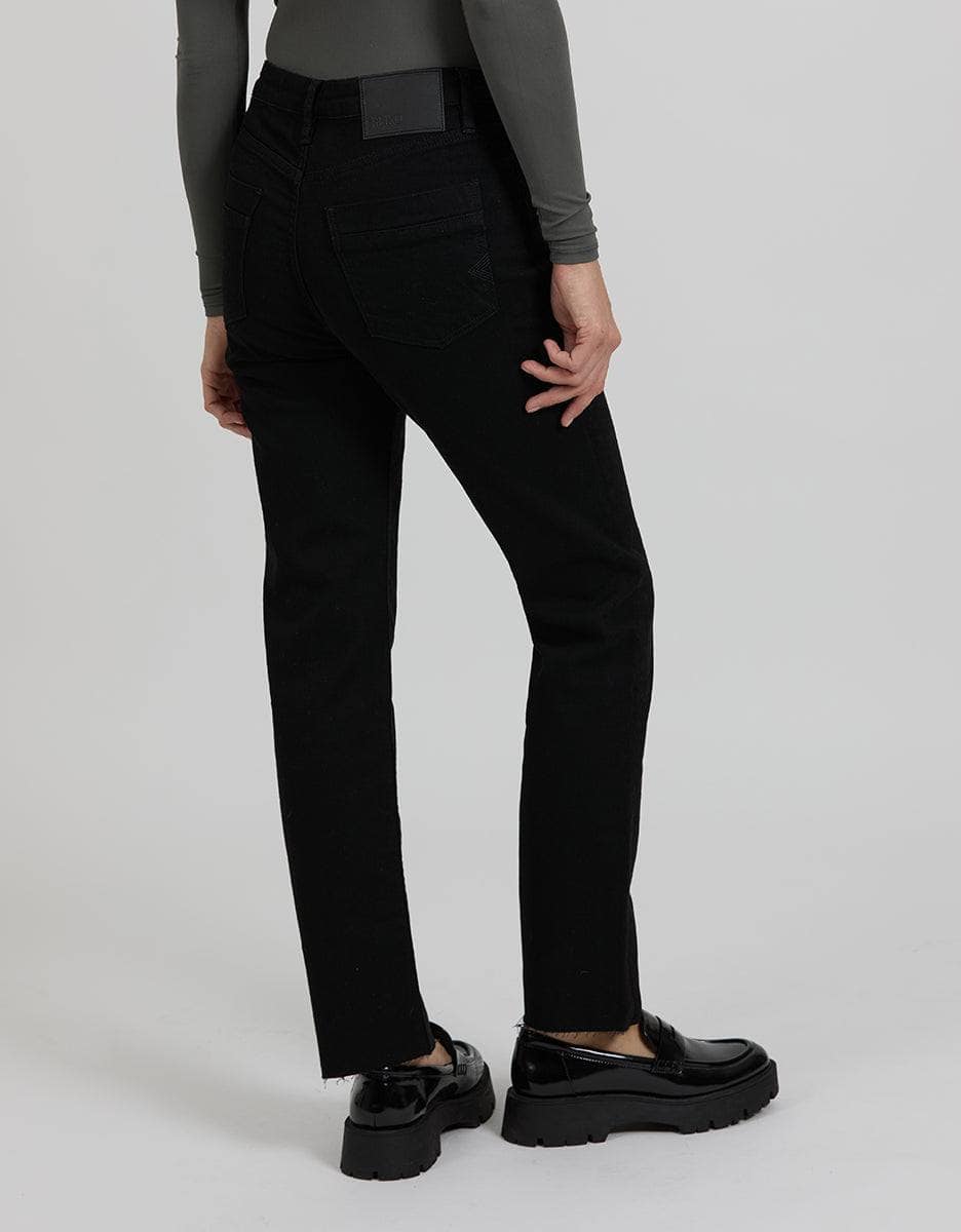 REIKO svart bukse jeans - bakfra