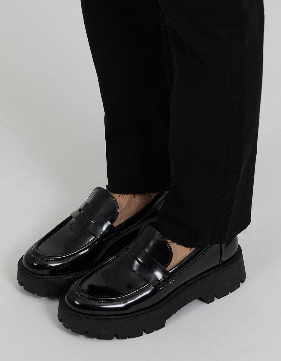 REIKO svart bukse jeans - nærbilde 3