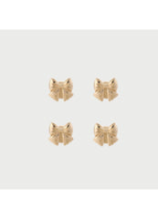 Bow Button Covers, Gold