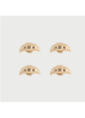 Croissant Button Cover, Gold