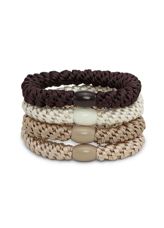 4-pack Basic Essentials Elastics, Pretty Autumn fra Sui Ava hos Tråkk Inn