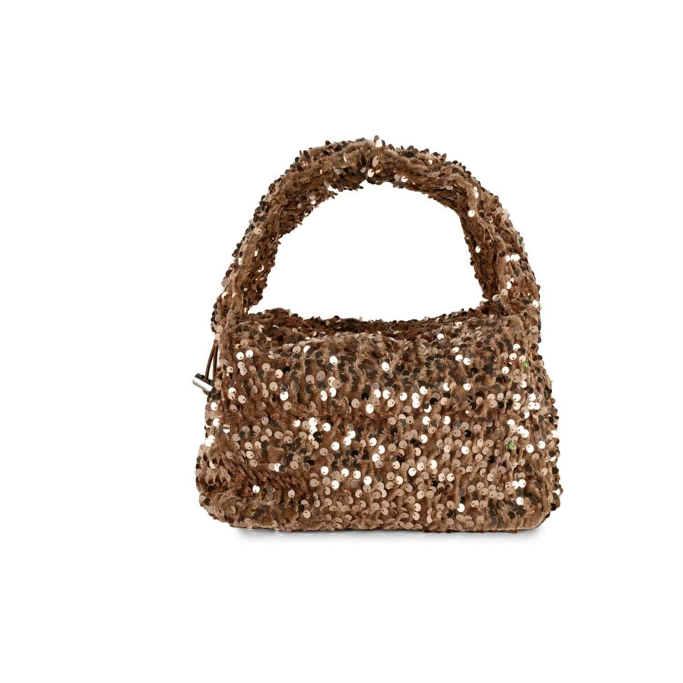 Anne Sequins Bag, Beige/Brown