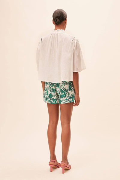 Woven Blouse Love, Offwhite