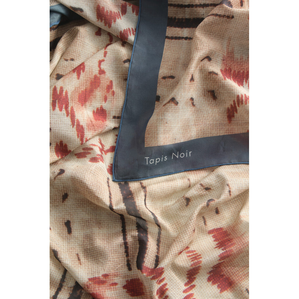 Tapis Noir beige tilbehør skjerf - liggende flat