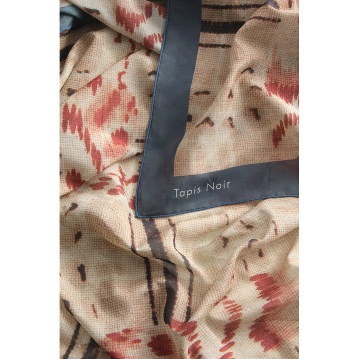 Tapis Noir beige tilbehør skjerf - liggende flat