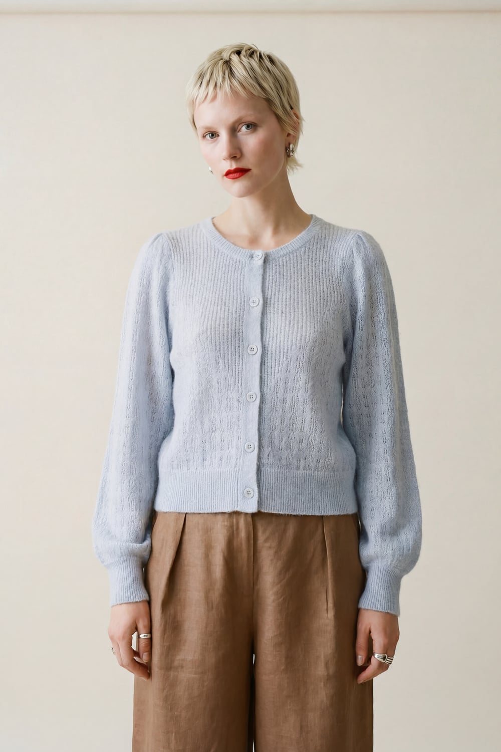 Anette Cardigan, Isblå