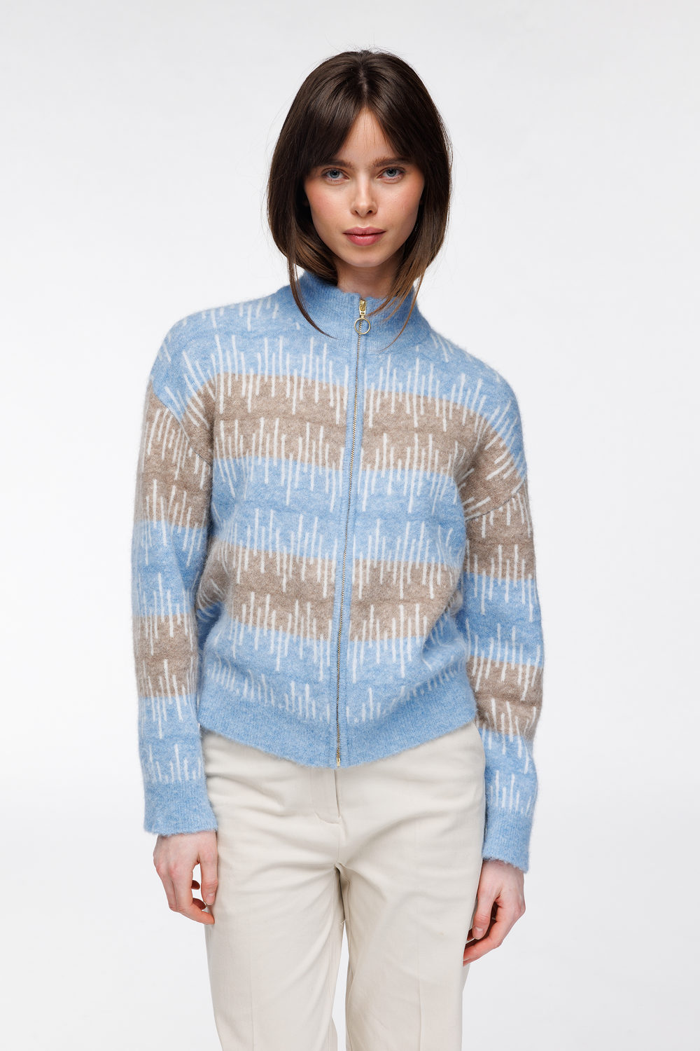 Aud Cardigan, Himmelblå fra Woodling hos Tråkk Inn