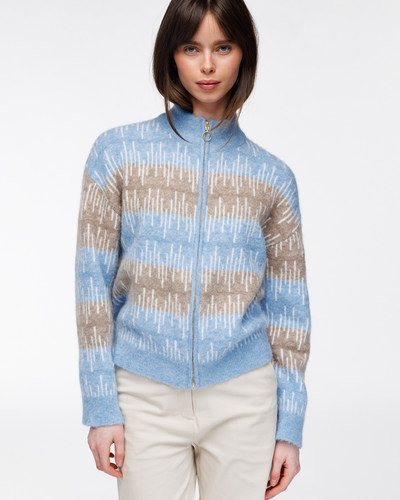 Aud Cardigan, Himmelblå