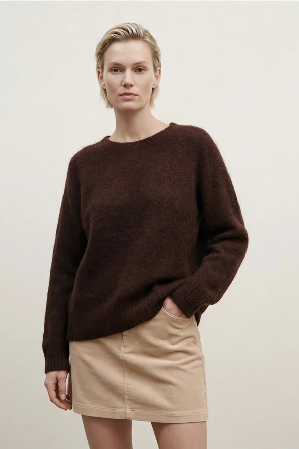 Janne Mini Skjørt, Sand