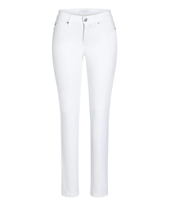 Cambio hvit bukse jeans - forfra