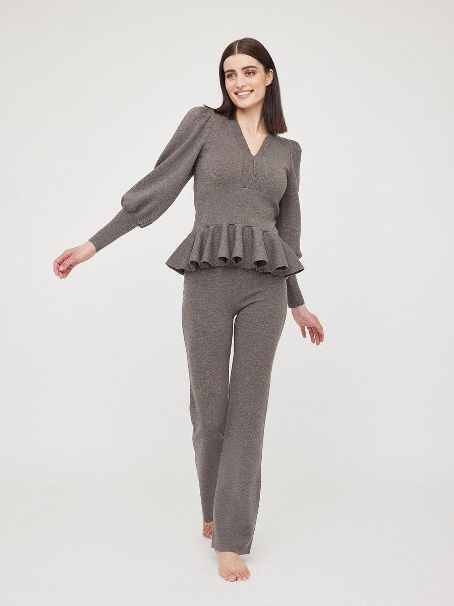 Lua Merino Sweater, Brown