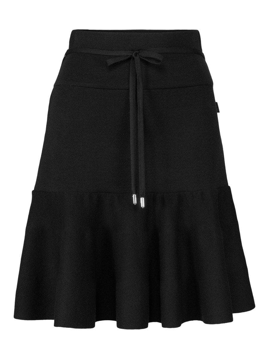 Mali Merino Skirt, Black