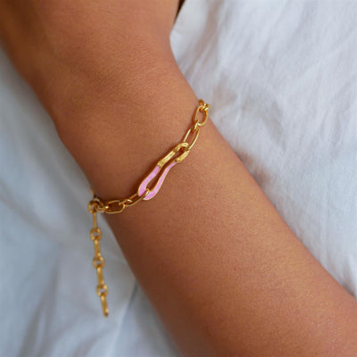 Bracelet Jasmine, Pink