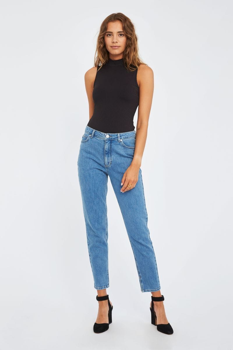 Katelyn Ankle Split 241 Wave Blue