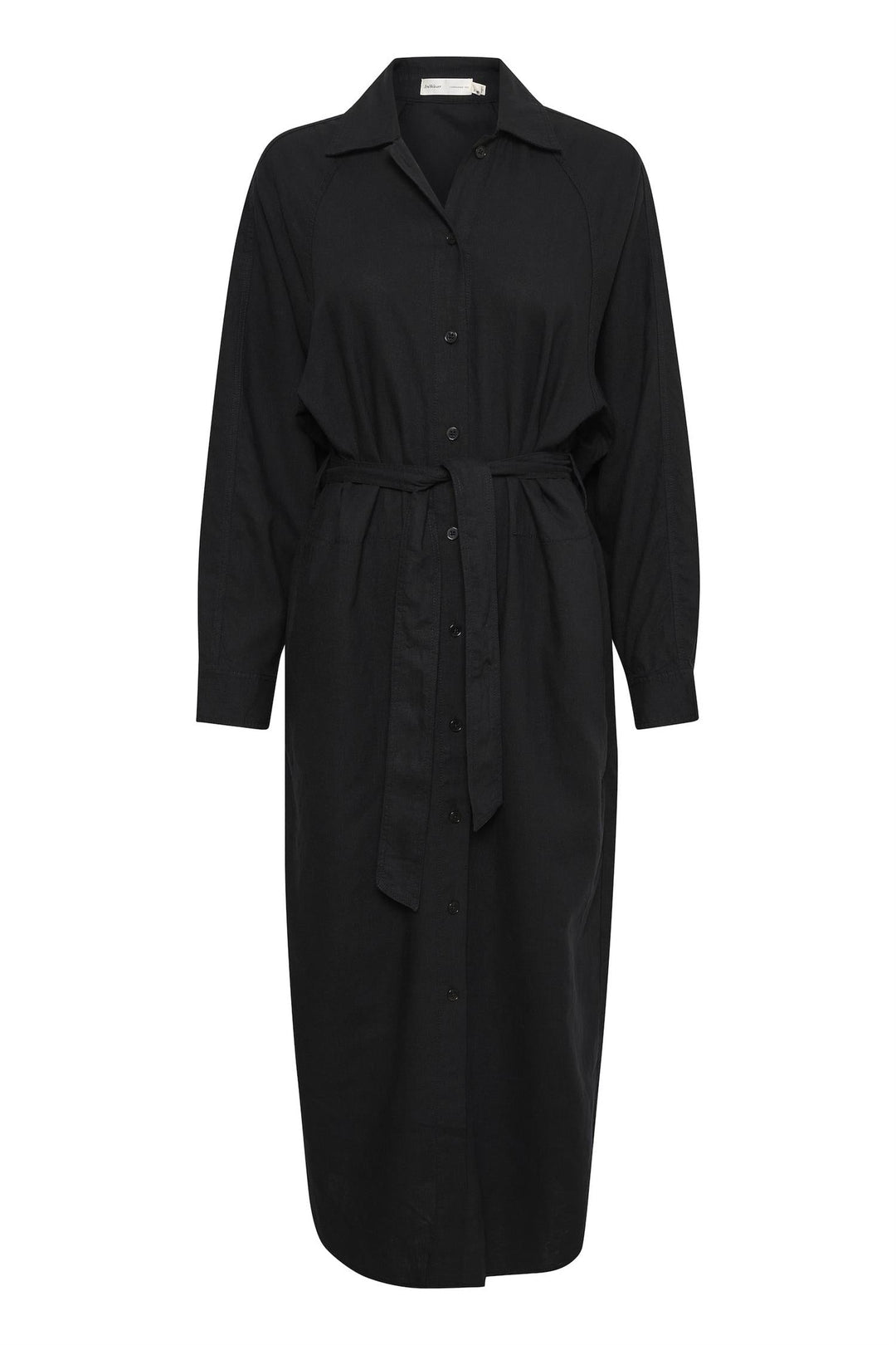 Gui Shirt Dress, Black