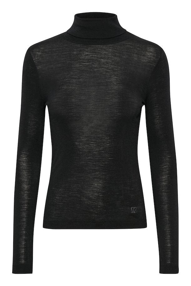 Fang Rollneck, Black - Tråkk Inn