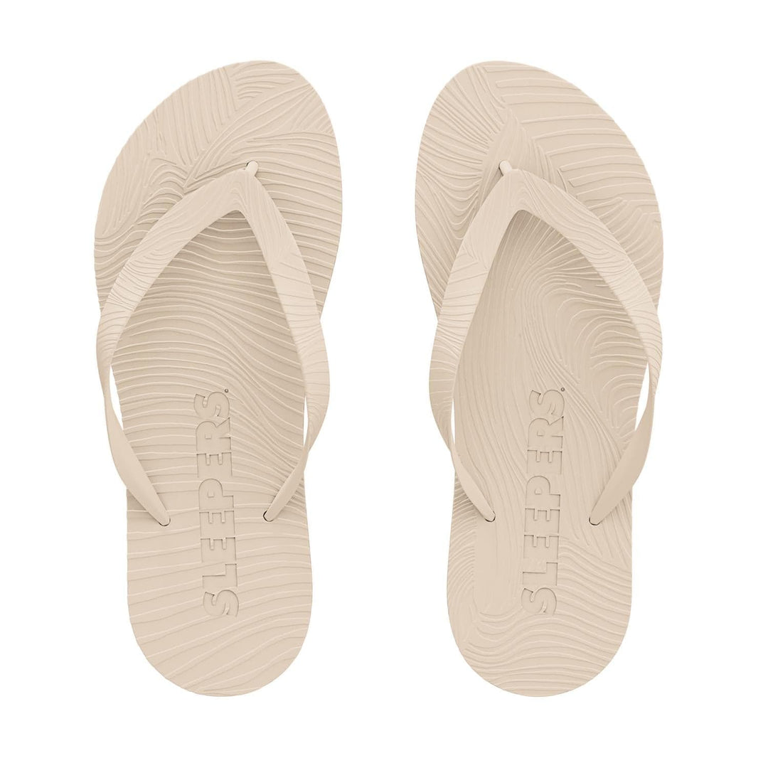 SLEEPERS beige sko - forfra